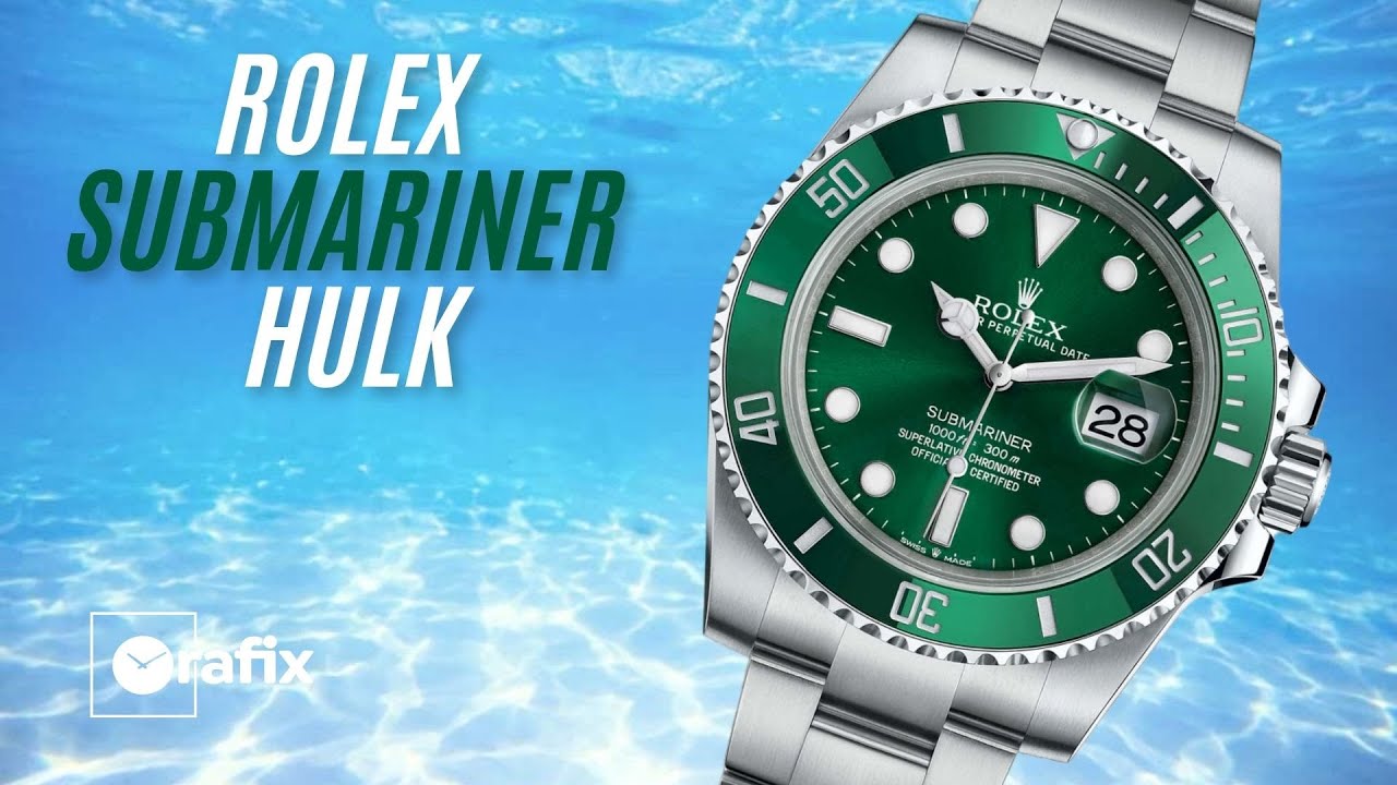 ROLEX SUBMARINER HULK :  L’Orologio di Lusso Iconico e Audace dal Quadrante Verde