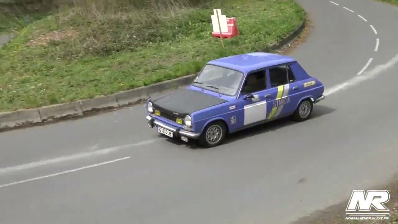 SIMCA 1100++ Course de côte Varengeville en Démo