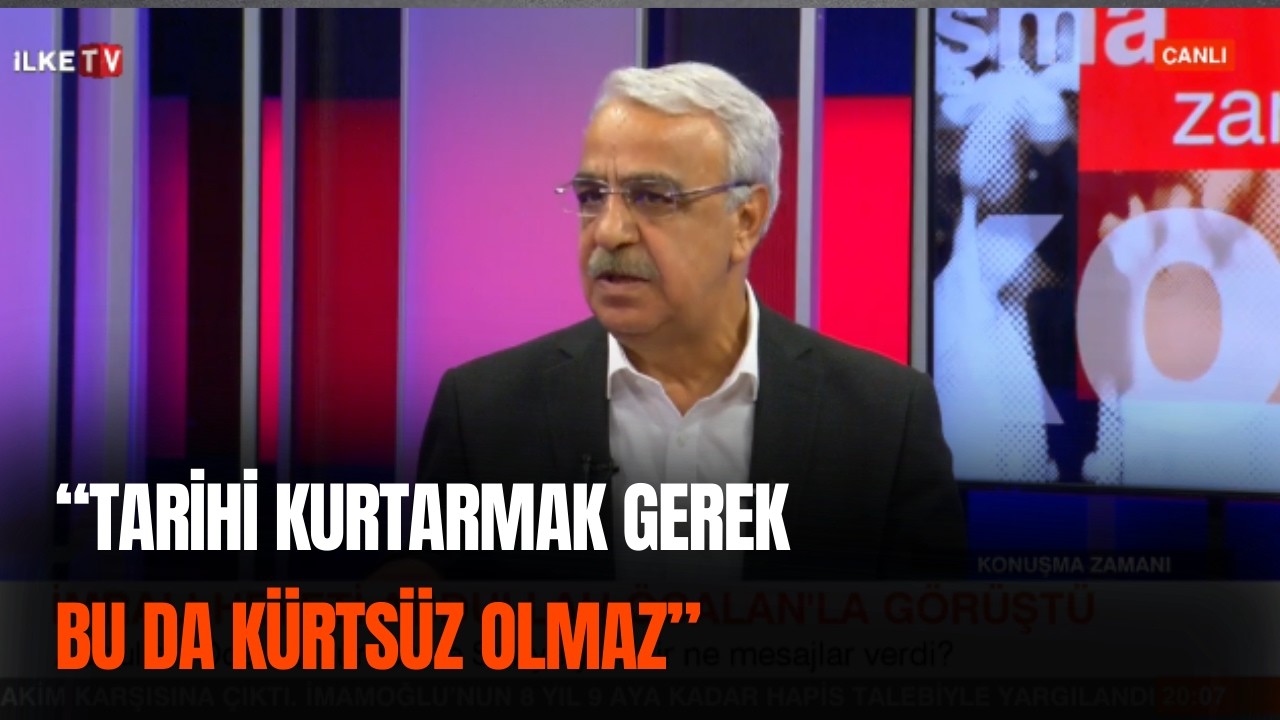 Mithat Sancar: SDG'nin ve Kürt halkının Suriye'nin geleceğinde aktif olacağı görüldü