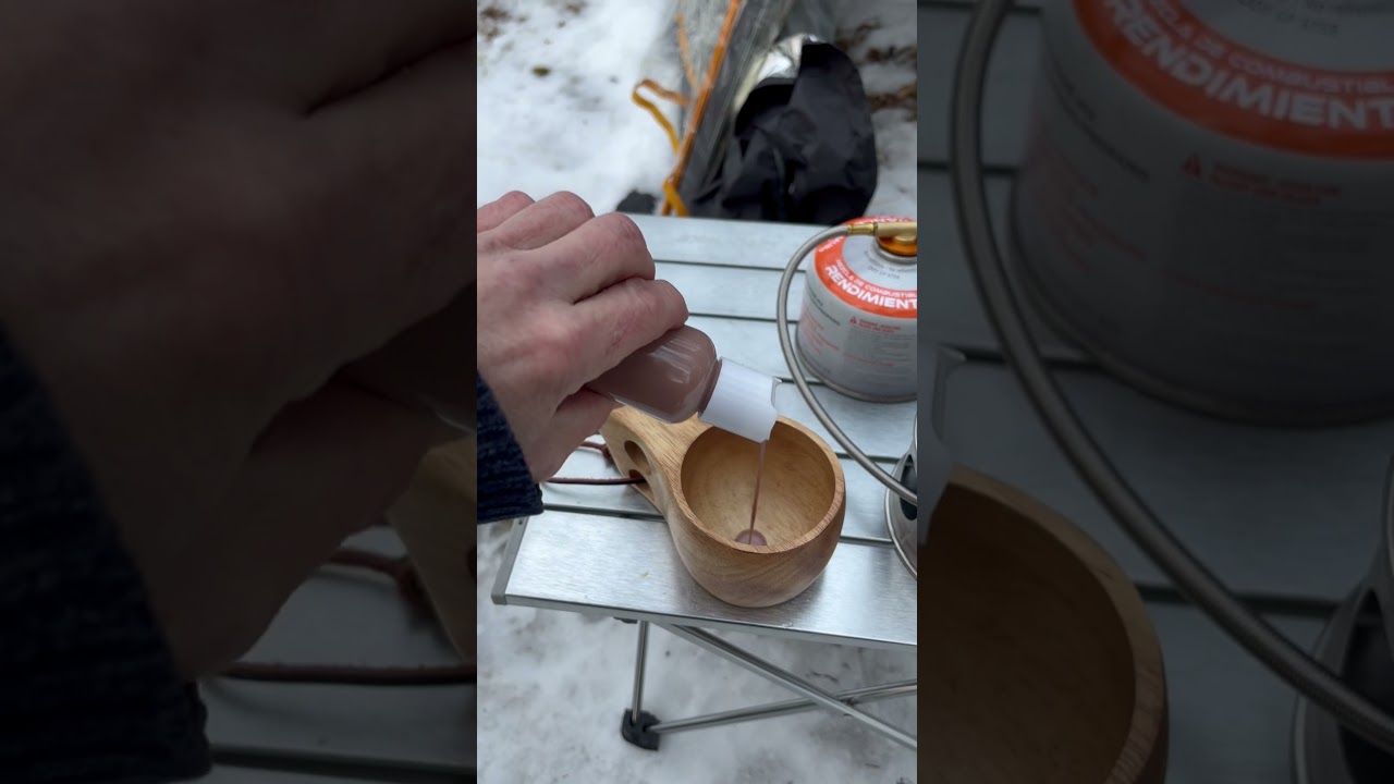 Bestargot French Press double chocolate coffee #myfavoritecoffee #gourmetcoffee #camping