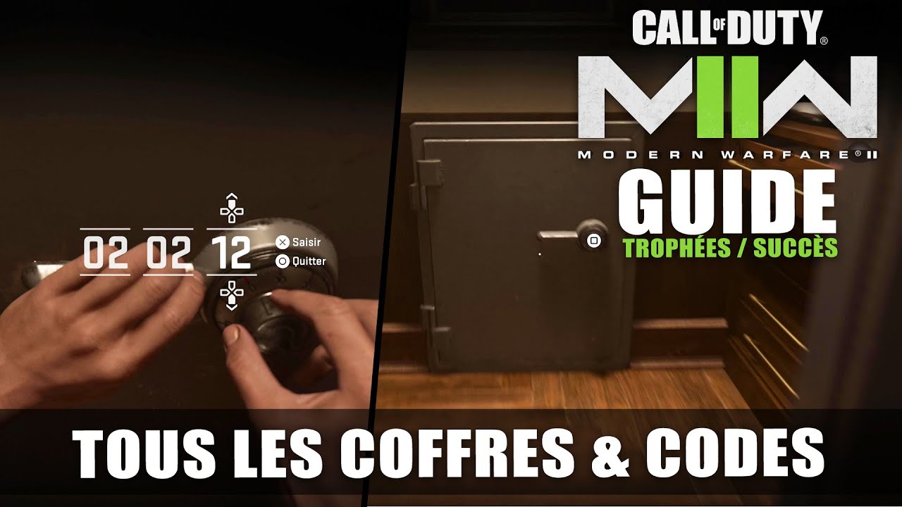 Call of Duty Modern Warfare 2 (2022) - Tous les Coffres Emplacement & Codes (Gentleman Cambrioleur)