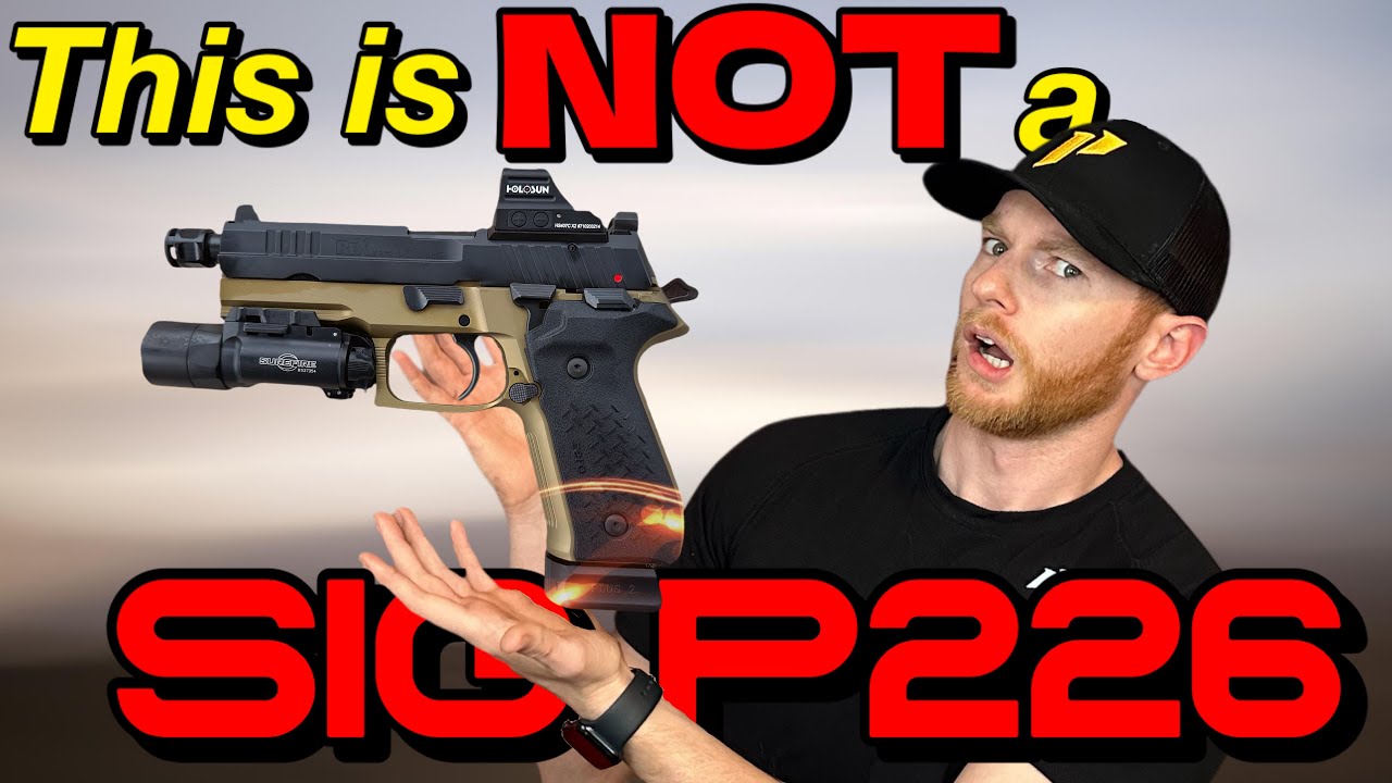 Это не Sig P226… Это AREX Rex Zero 1.