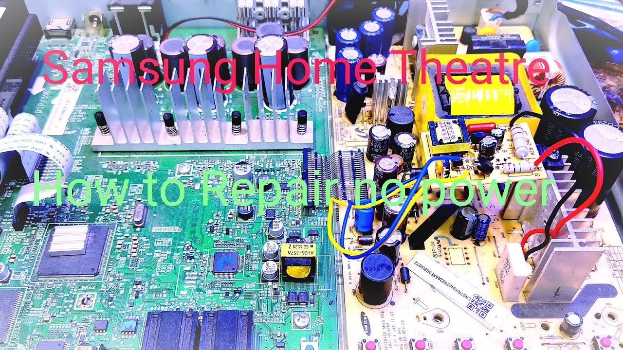Samsung DVD Home Theatre Repair no power