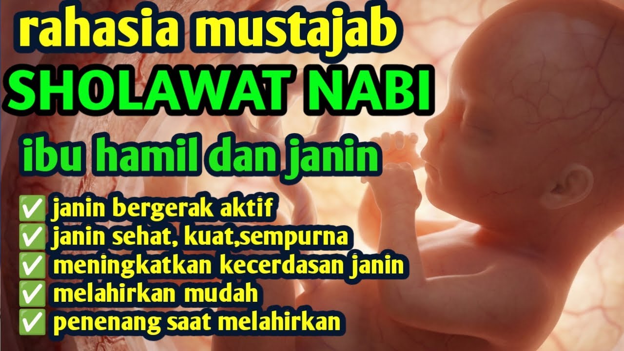 Sholawat Ibu Hamil 🌸 Penyejuk Hati & Penjaga Janin dalam Kandungan
