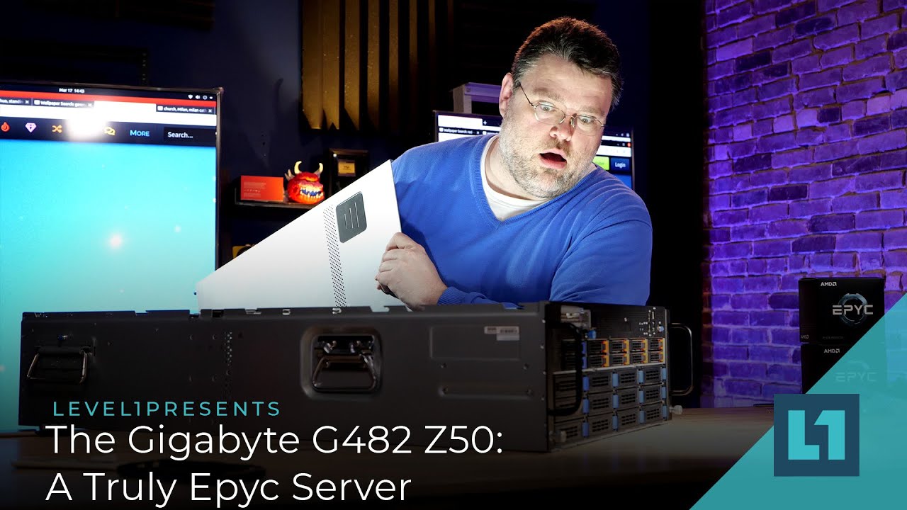 Checking Out The Gigabyte G482 Z50: A Truly Epyc Server
