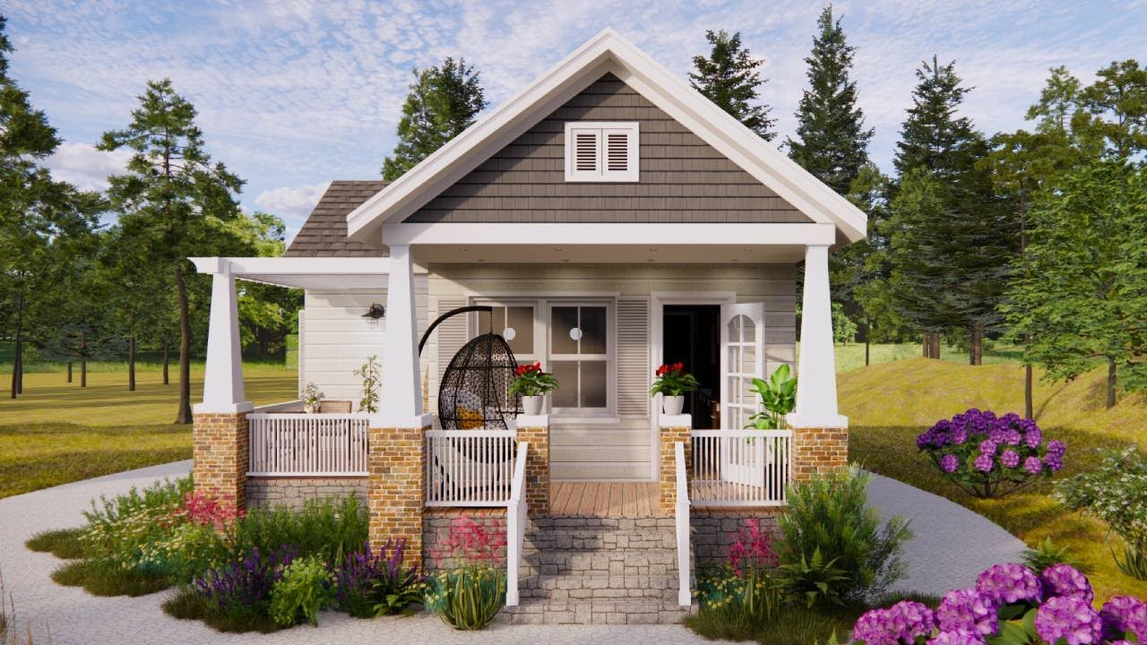 Why This Tiny Cottage Porch Feels Like a Dream Home | Tiny Home Concepts