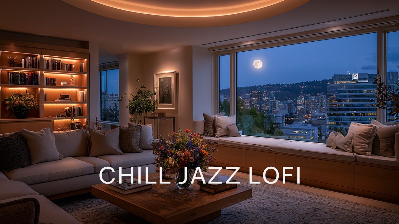 As the Night Becomes Still – LoFi Playlist 🌕 | Background Music for Study & Reading