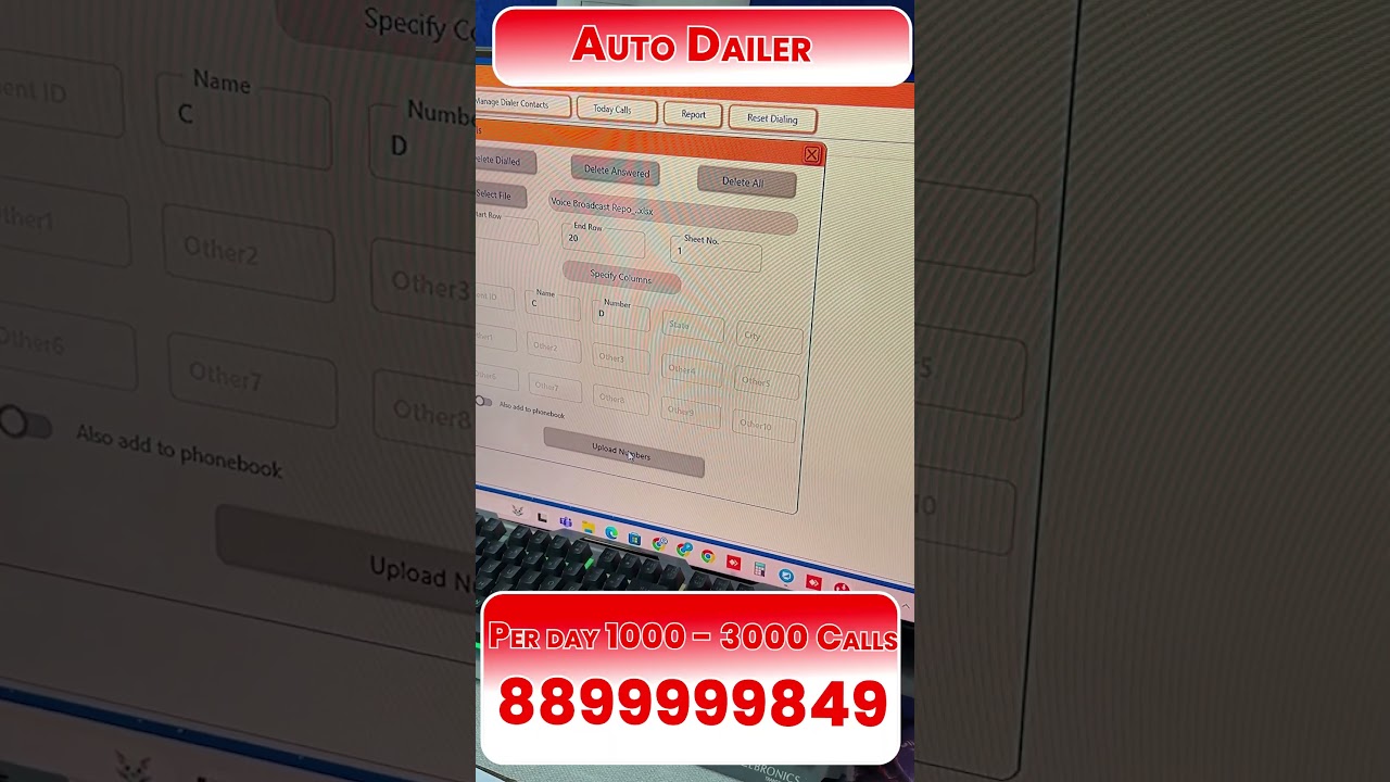 auto dialer software for call center | auto dialer app | A4E1 Marketing