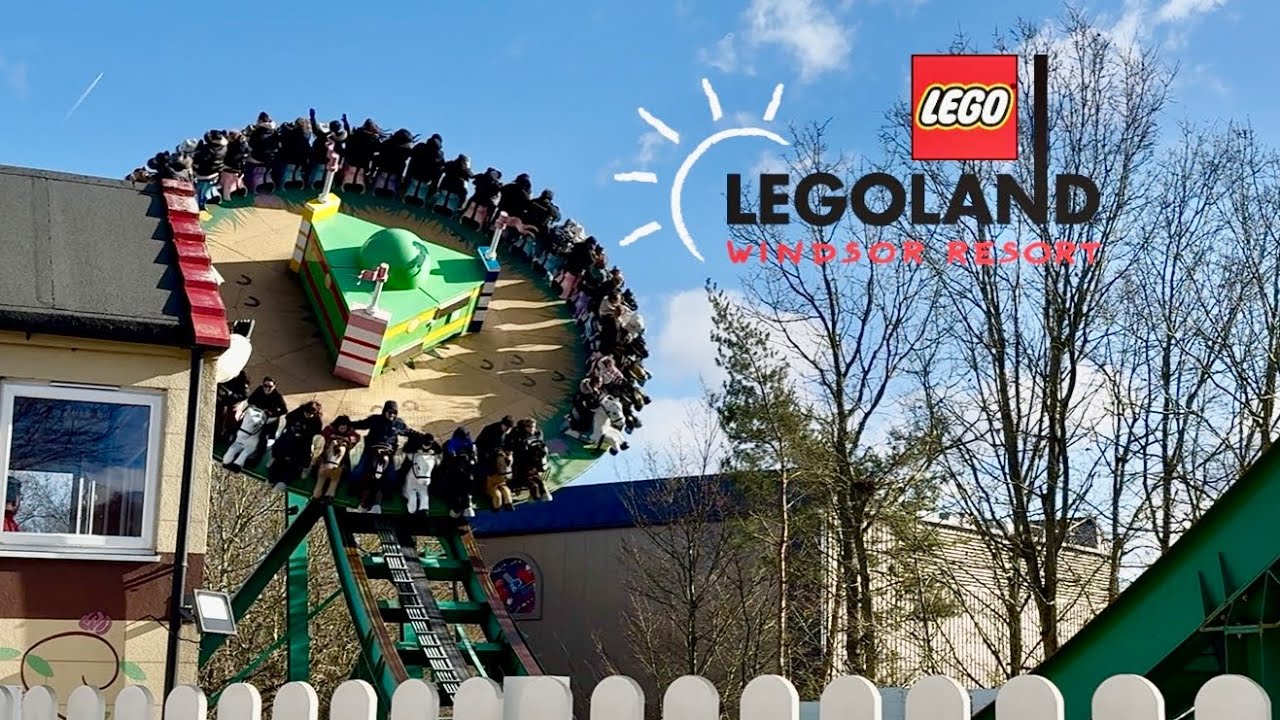 Legoland Windsor Resort 2026 Lexie rides Autumn’s Riding Adventure [4K][HDR]