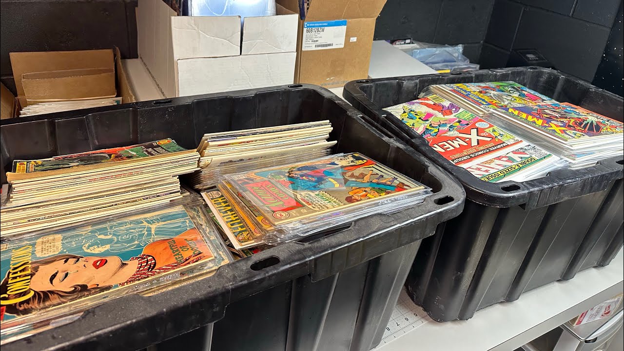INSANE COMIC BOOK COLLECTION BUY! Amazing haul!