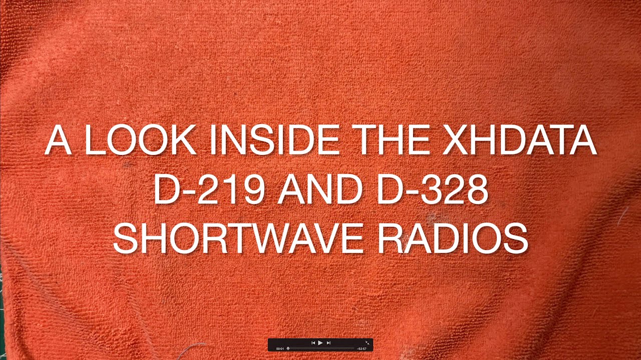 A Look Inside the XHData D219 and D328 Shortwave Radios