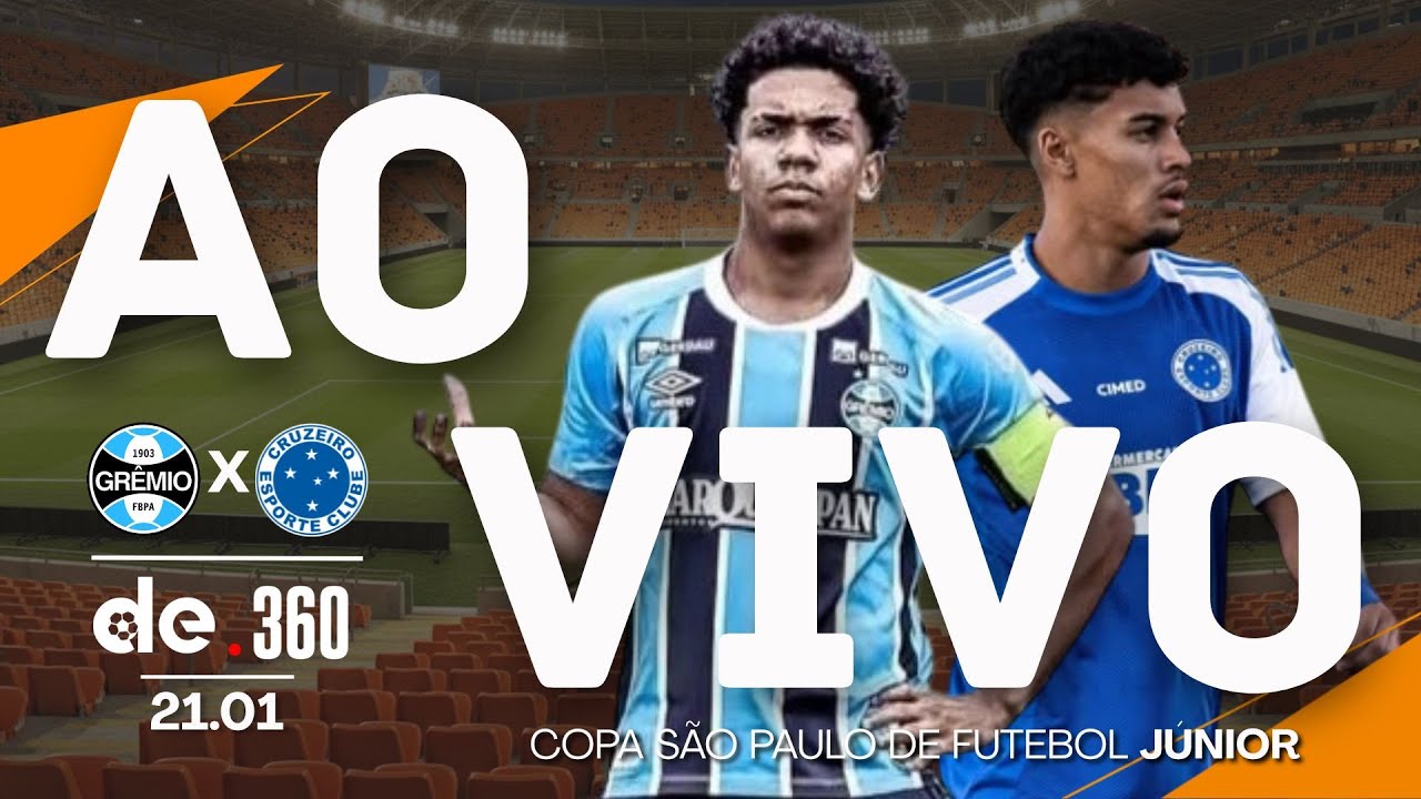 GRÊMIO X CRUZEIRO | JOGO AO VIVO DA COPA SÃO PAULO COM NARRAÇÃO EM TEMPO REAL