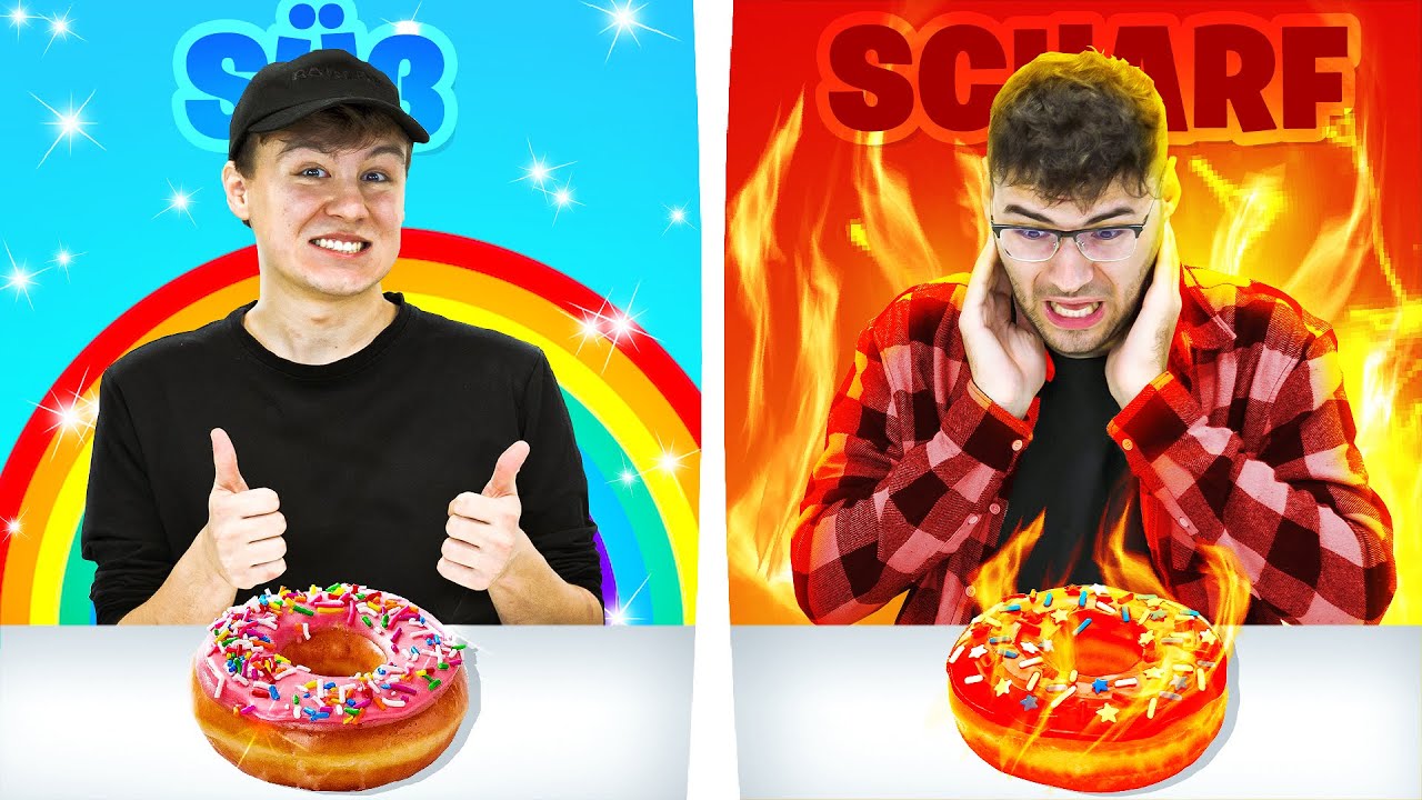 SCHARF ODER S&Uuml;&szlig; CHALLENGE!