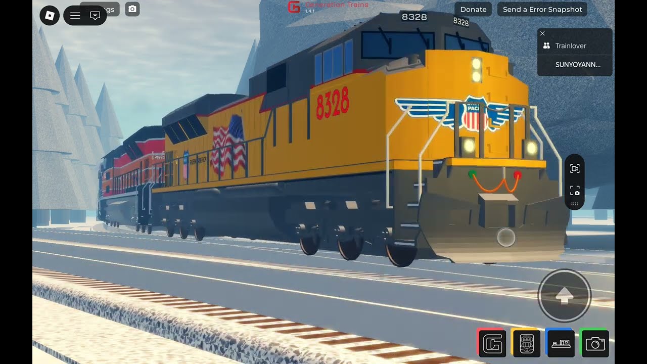 Bnsf and UP train galore
