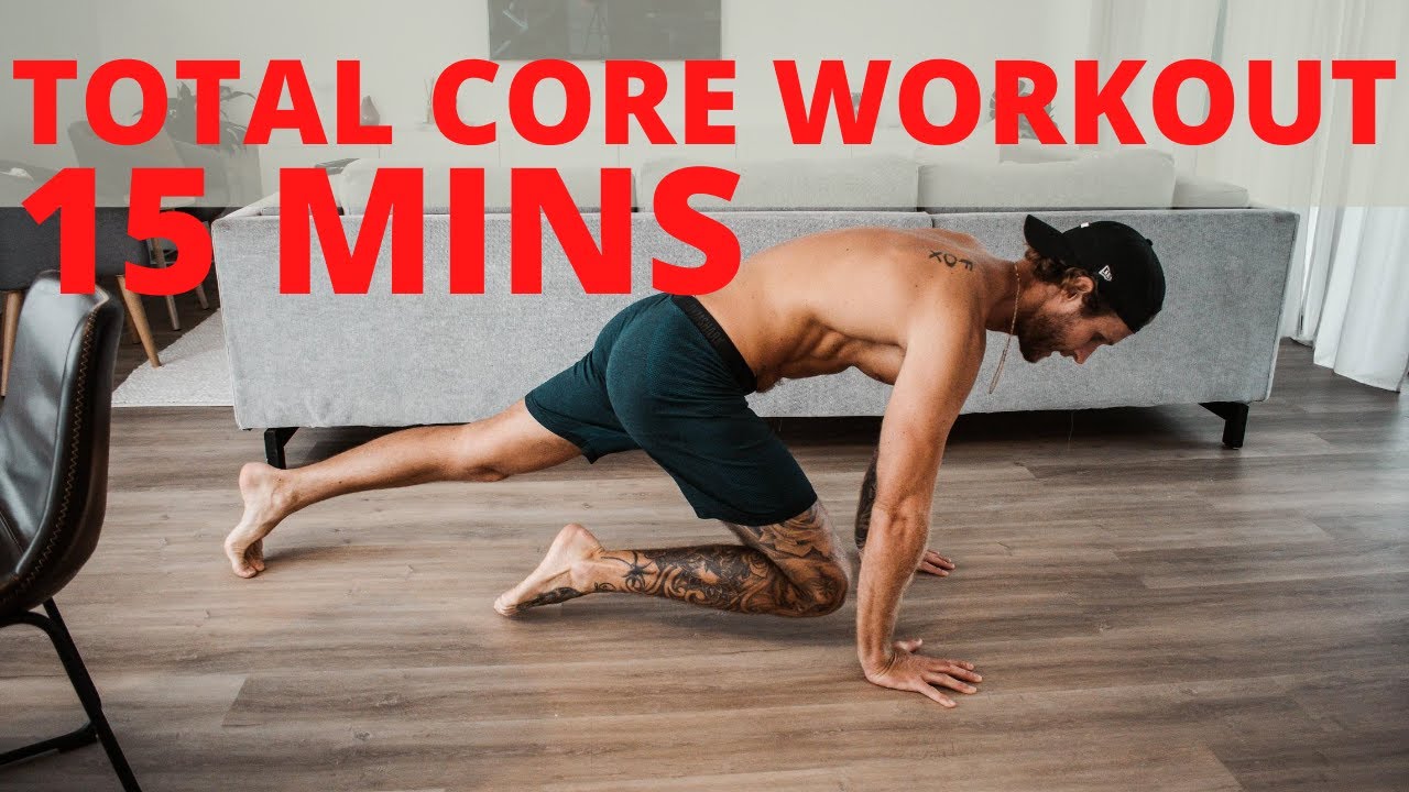 TOTAL CORE HOME WORKOUT | 15 MINS | NO EQUIPMENT