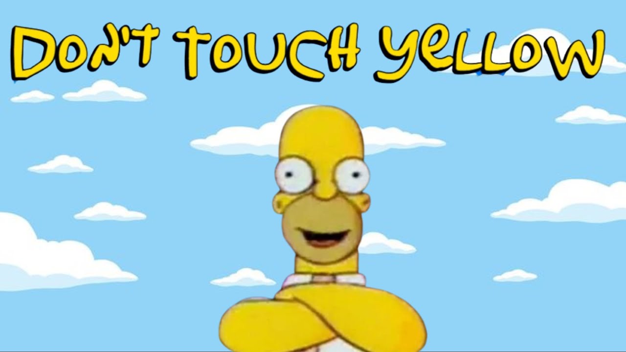 THE SIMPSONS: Don't Touch Yellow Challenge
