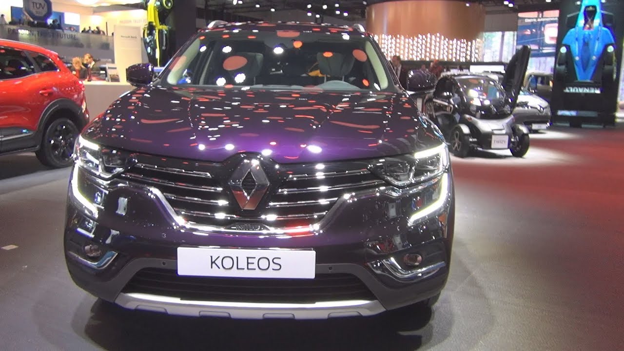 Renault Koleos Initiale Paris dCi 175 4WD X-tronic Amethyst-Black (2018) Exterior and Interior