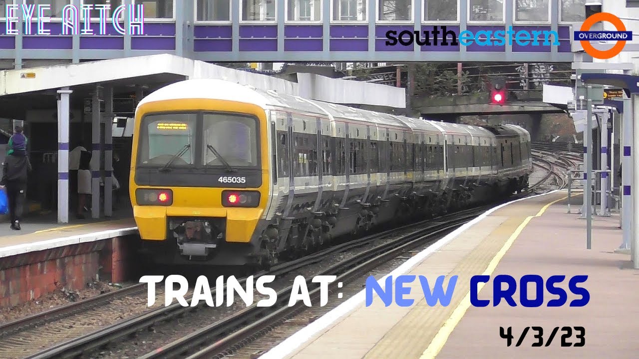 Trains at New Cross  //  SEML, ELL  //  4/3/23