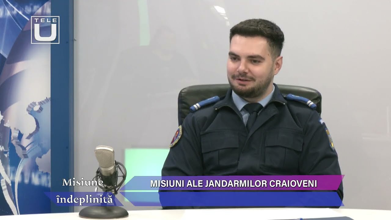 MISIUNE ÎNDEPLINITA | 2026 02 02 | MISIUNI ALE JANDARMILOR CRAIOVENI