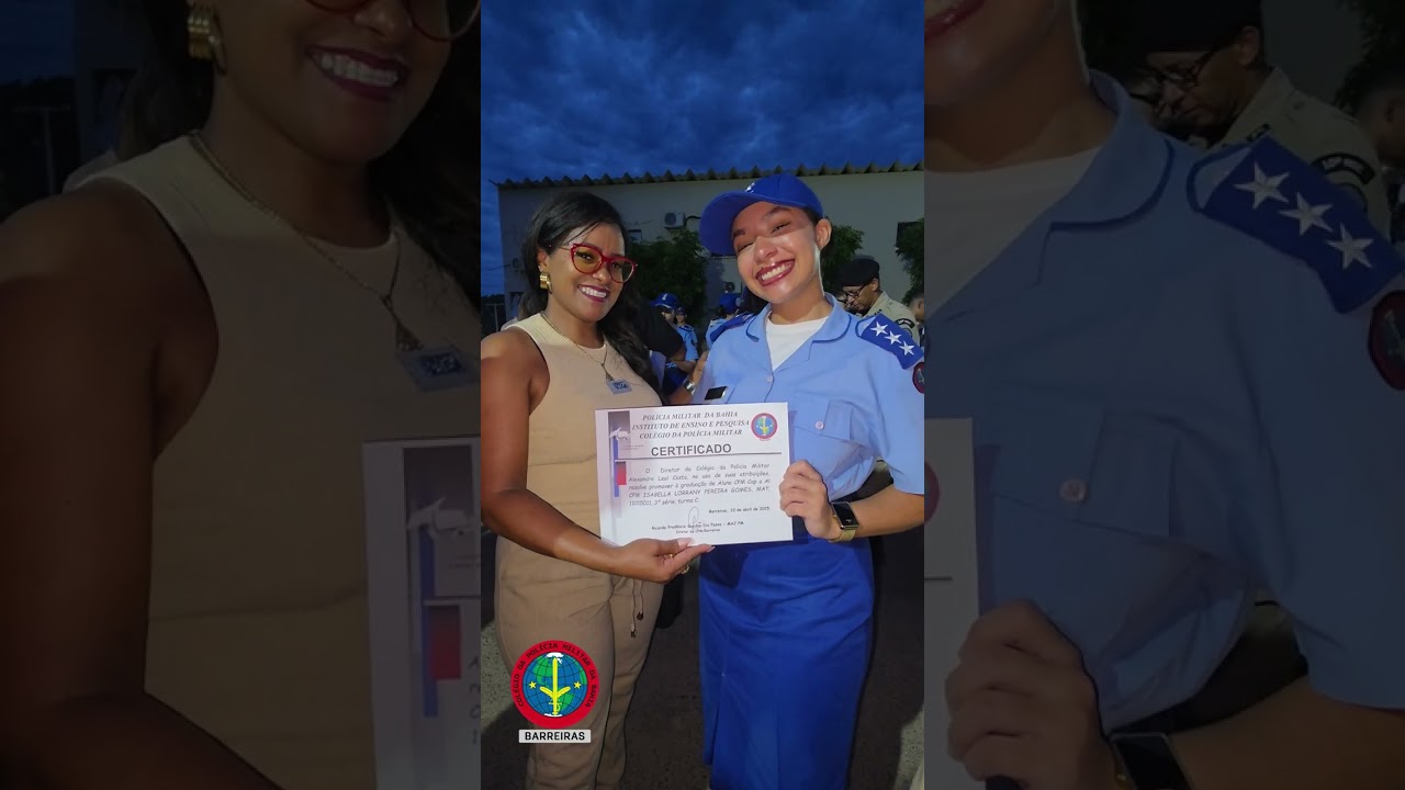 Solenidade de graduação dos alunos CPM barreiras 2025