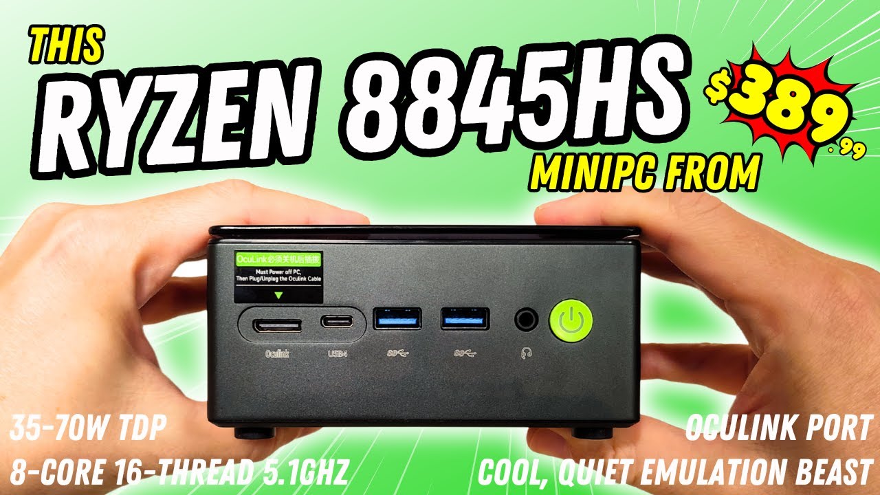 Невероятная производительность и цена всего от 389 долларов! [ОБЗОР GMKtec NucBox K8 Plus]