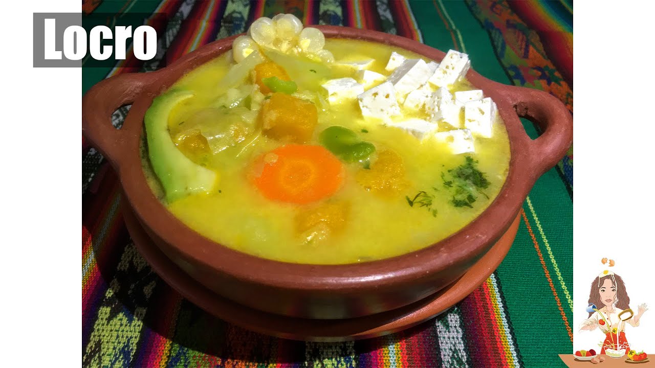 LOCRO   ECUATORIANO🇪🇨 ( Sopa de vegetales con queso)locro