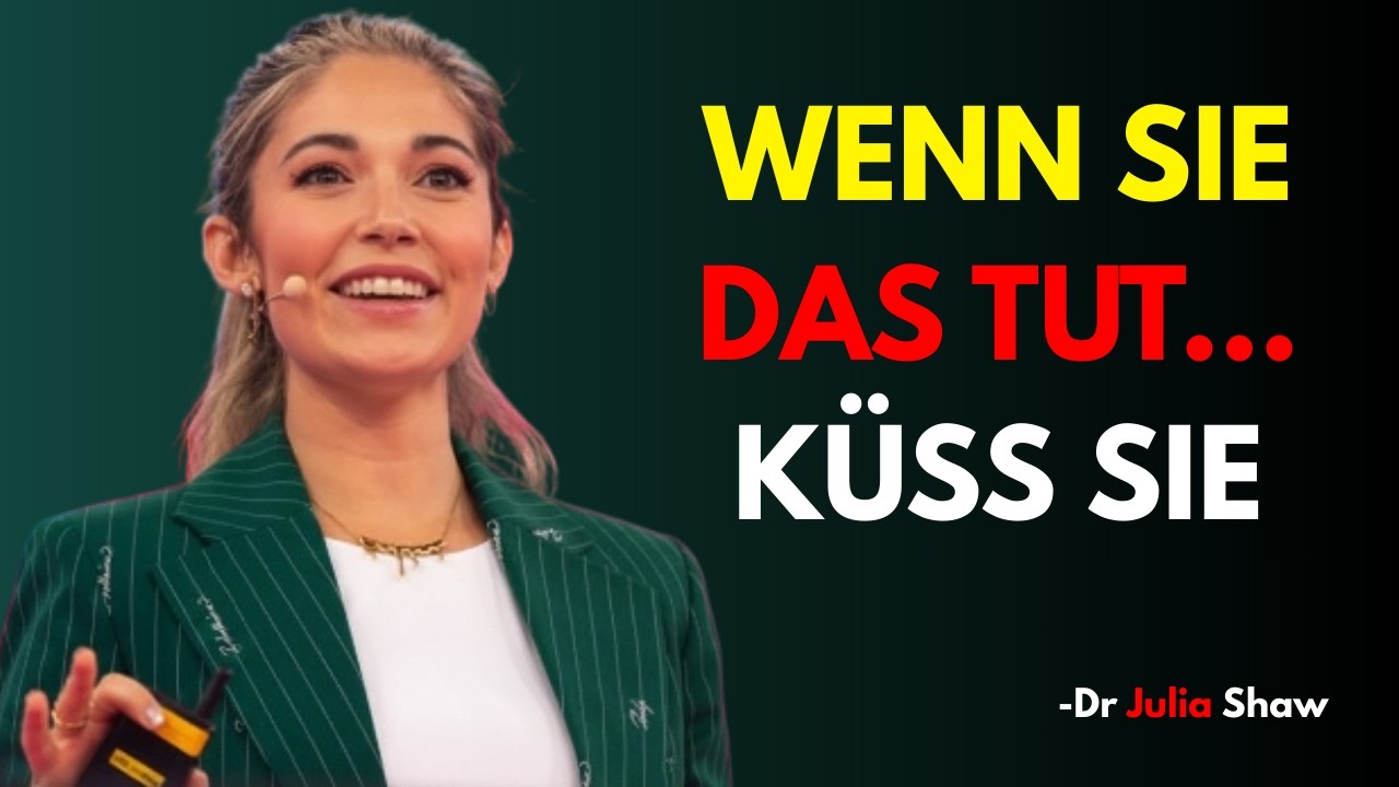 Wenn sie das mit ihren Händen macht, hat sie dich bereits auserwählt. Küss sie.