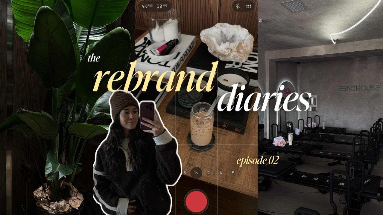 REBRAND DIARIES ✨ im betting on myself this year, and I hope you do too...