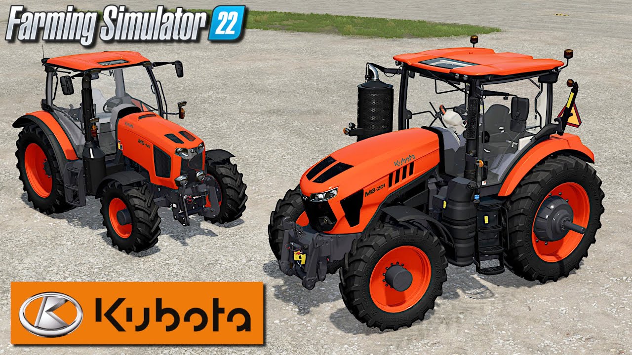 Prezentacja DLC Kubota - Farming Simulator 22