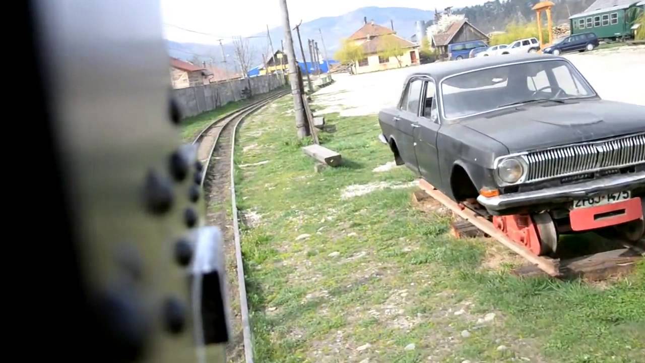 Depou CFF Viseu - Manevre cu Mocanita