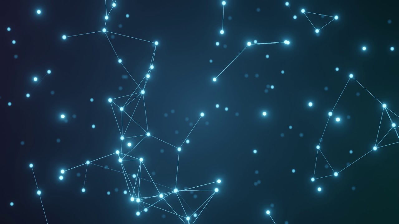 Network Connection Background Video, Plexus Dot Connection Background Loop | Free Stock Footage