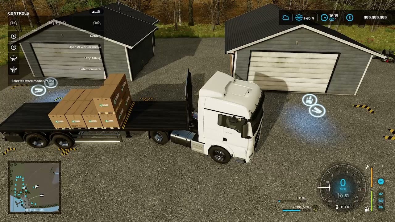 farm Simulator 22 with No. Micphone real day_to_day working on my farm game Xbox