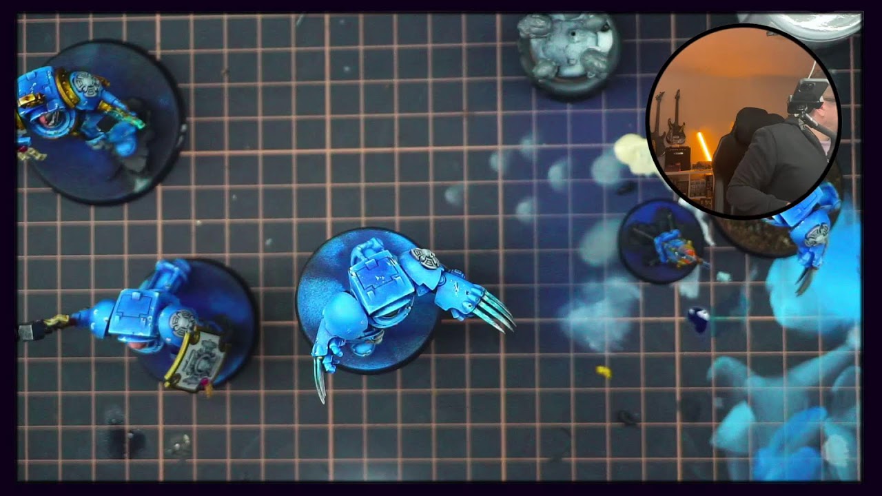 Painting Ultramarine Terminator Details LIVE | Warhammer 40k Assault Terminators