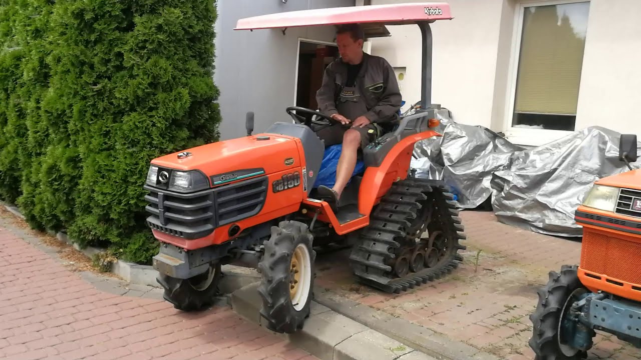 Kubota GB 180 na gąsienicach z gniazdem os.