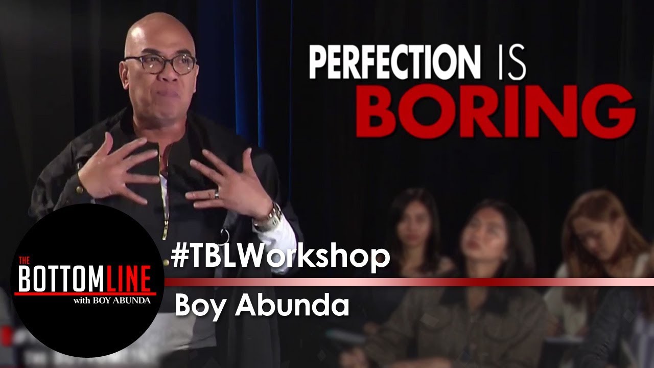 Boy Abunda answers whether overconfidence is a bad thing in public speaking | The Bottomline