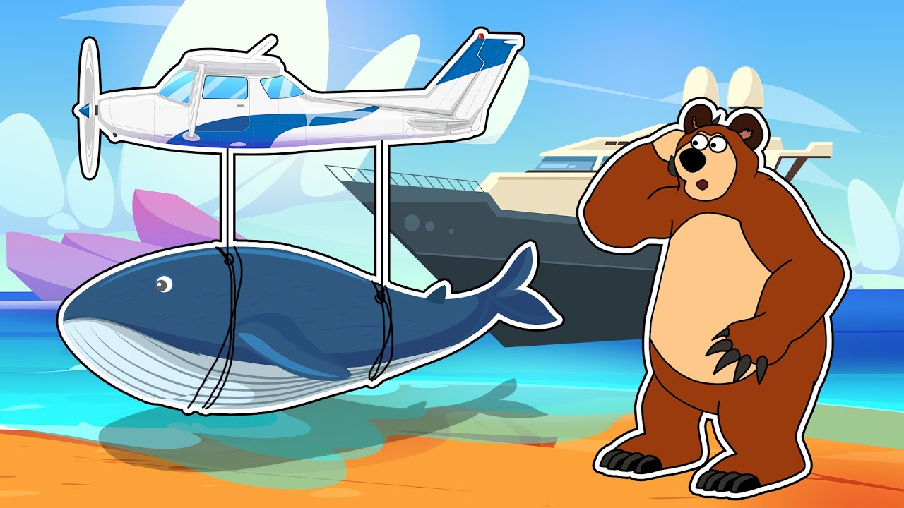 The Bear Farm: Rescuing Beached Whales on the Coast Using Rescue Planes and Tugboats | Farm Vehicles