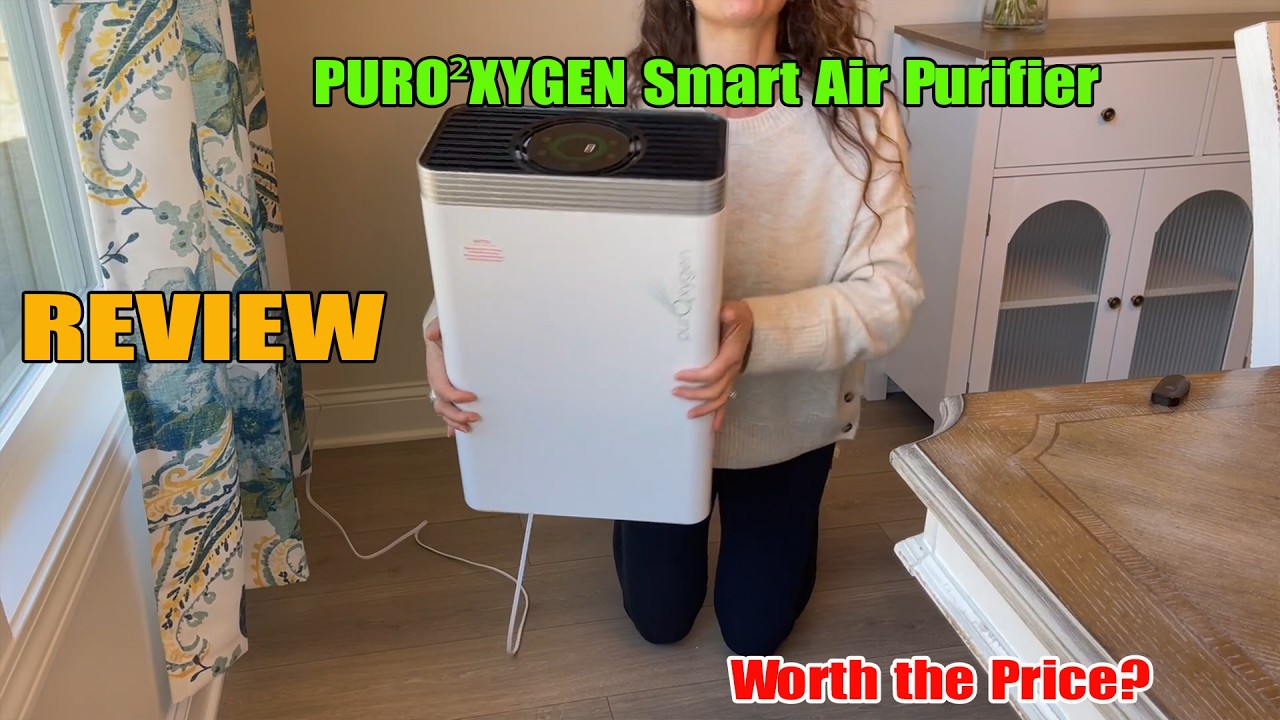 Обзор умного очистителя воздуха PURO²XYGEN | Легко ли им пользоваться? Посмотрите это видео ПЕРЕД...