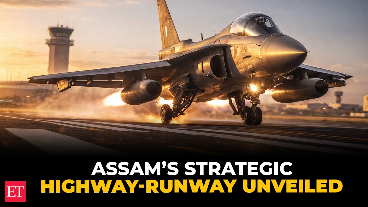Assam’s NH-37 turns strategic as IAF jets land on Northeast’s first highway airstrip