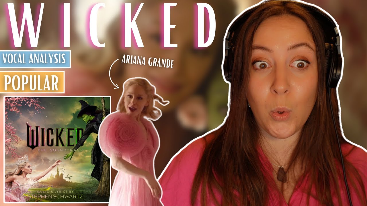 Popular WICKED Ariana Grande | Vocal Coach Reaction (& Analysis) | Jennifer Glatzhofer