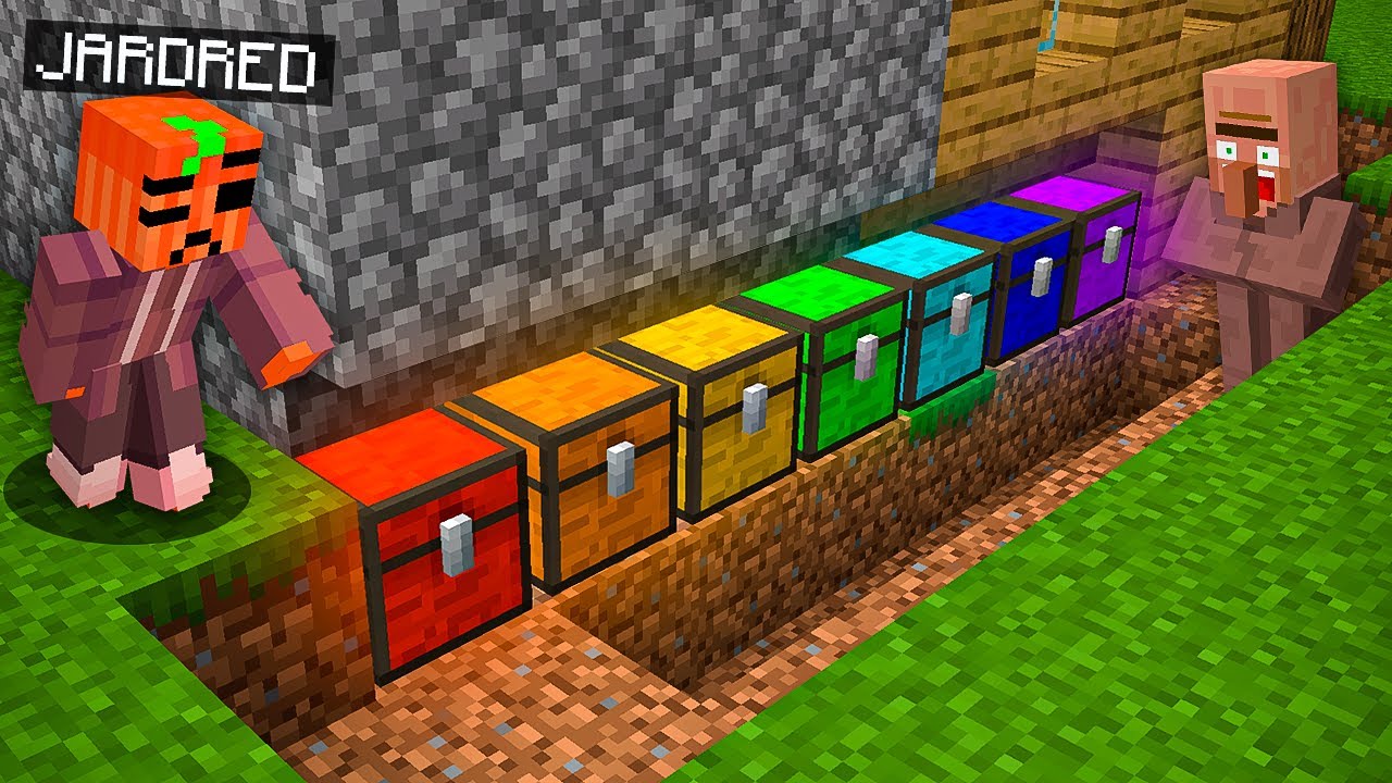 ENCONTRÉ 7 COFRES DE COLORES EN MI CASA