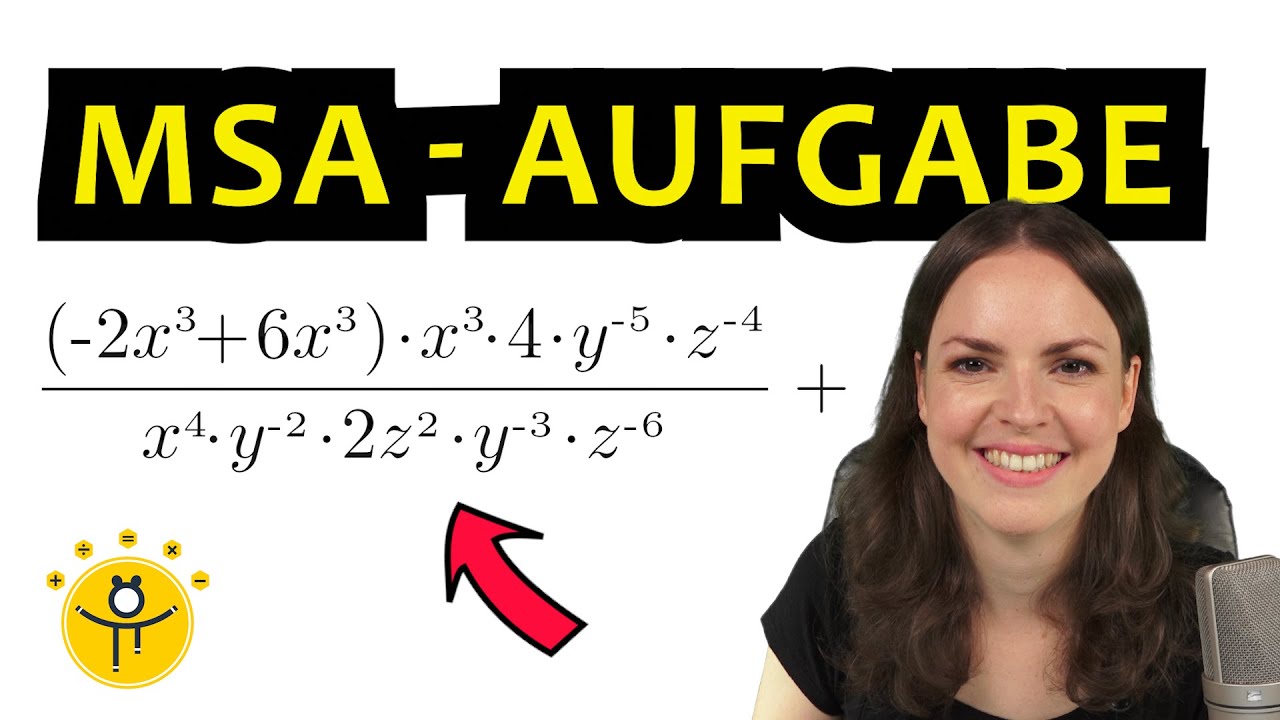 10. Klasse Mathe Prüfung – Terme vereinfachen