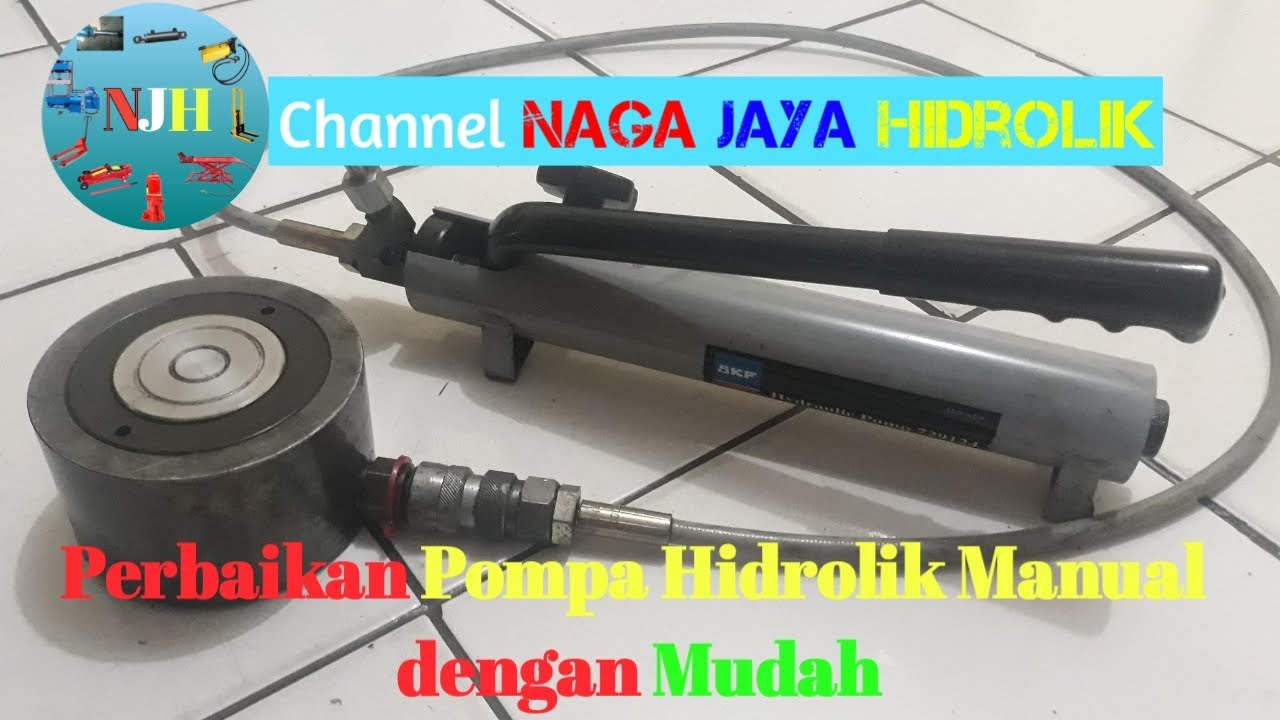 Cara Memperbaiki Pompa Hidrolik Manual | Service Silinder Hidrolik