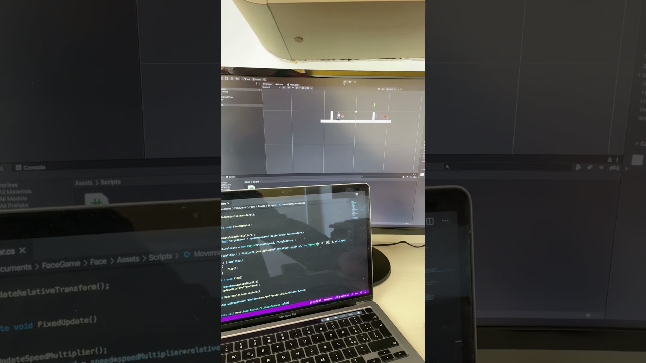 Unity 2D moviment and flip 