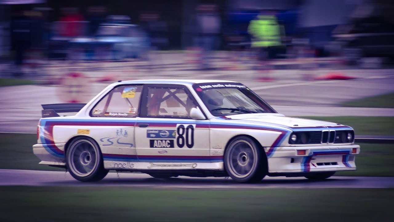 Slalom Opel Kadett C gegen BMW E 30 MSF auf dem Schnee 2017 ab 1600ccm Recklinghausen
