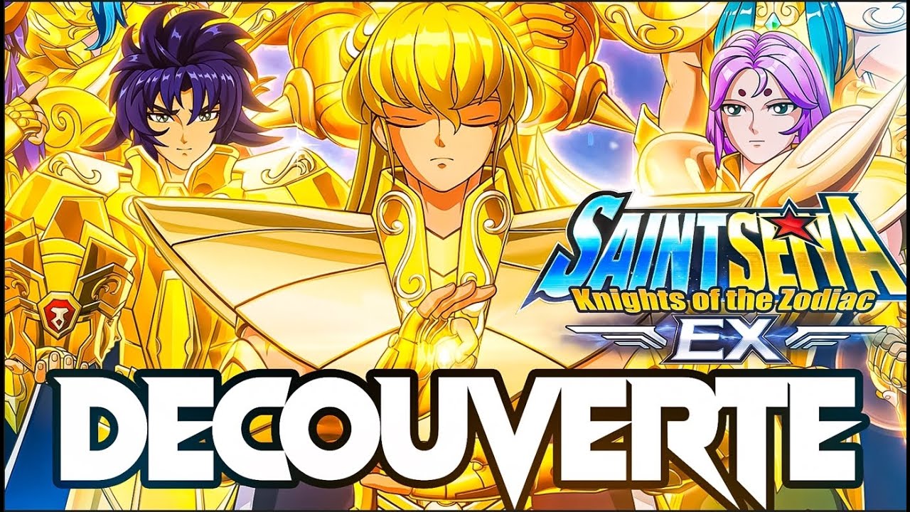 SAINT SEIYA EX VERSION GLOBAL DECOUVERTE + PERSONNAGES A ABSOLUMENT AVOIR !