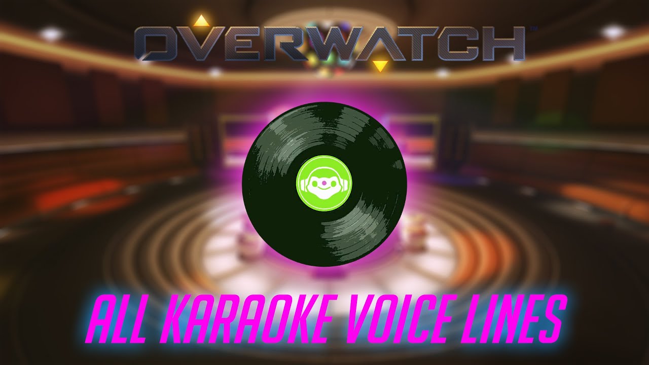 Overwatch - All Karaoke Voice Lines V2 (Ashe, Baptiste, Widow + More Added)