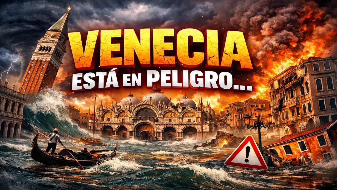 Venecia está en peligro y esto es lo que está pasando