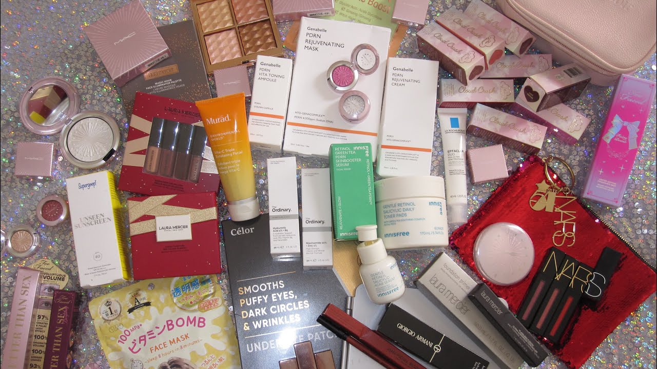 my aunt sent me makeup and skincare! ;))