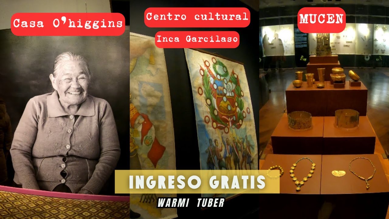 ✨3 MUSEOS CON INGRESO GRATIS EN CENTRO DE LIMA✨
