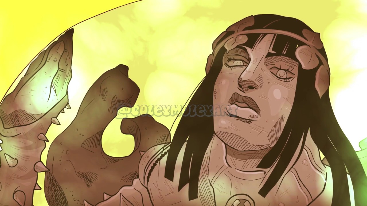 JoJo Part 8 Gappy Vs Yotsuyu Animated